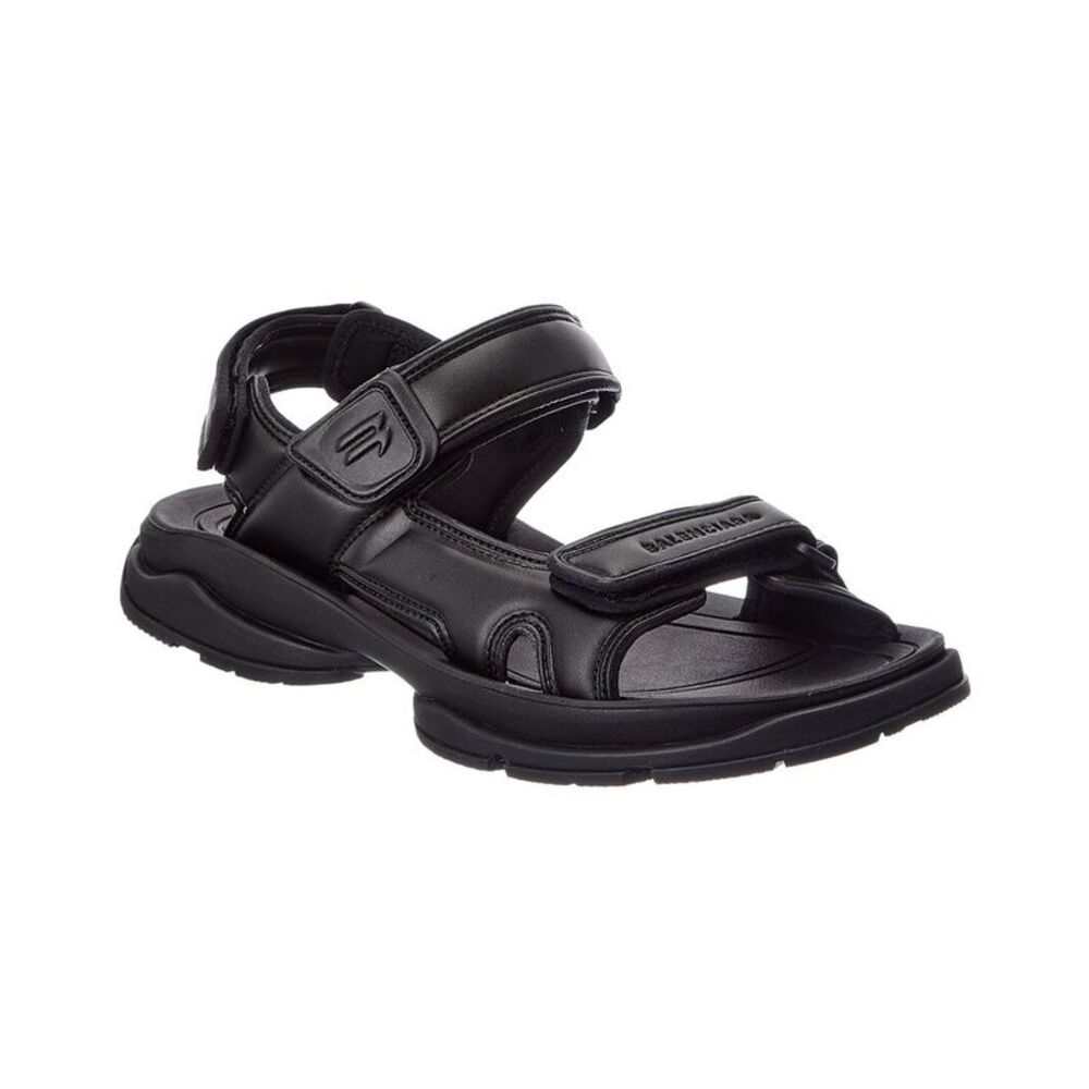 Balenciaga Tourist Sandal, Black